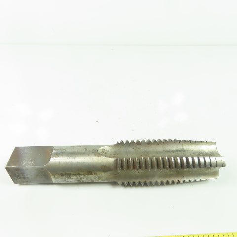 TRW 1-3/8"-6 NC Straight 4-Flute Taper Tap GH4 HS 6-1/8" OAL