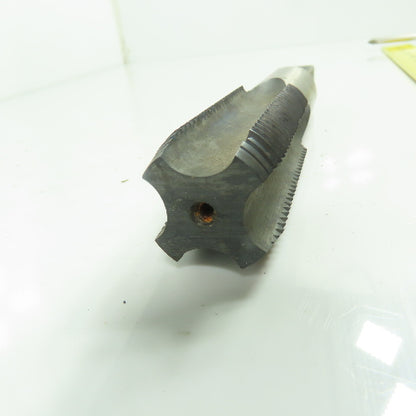 Widell 1-1/4"-10 +.005 Straight 4-Flute Taper Tap HSS 5-7/8" OAL