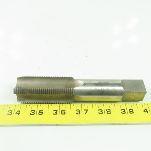 Winter 1-1/4"-12 Straight 4-Flute Taper Tap GH-14 NF HS 5-13/16" OAL