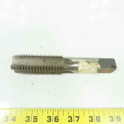 Precision 1-1/8"-7 NC Straight 4-Flute Taper Tap HS-G-H4 5-1/2" OAL