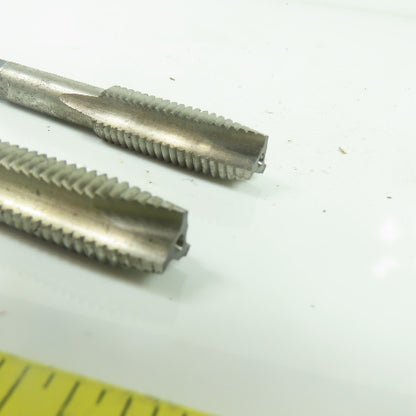GTD 9/16"-12 NC Straight 3-Flute Taper Tap HS G H3 3-9/16" OAL Lot of 2