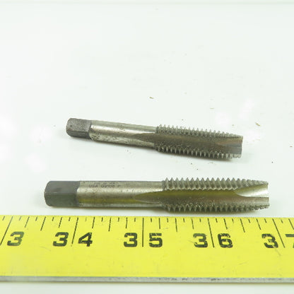 GTD 9/16"-12 NC Straight 3-Flute Taper Tap HS G H3 3-9/16" OAL Lot of 2