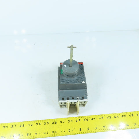 ABB SACE Tmax T2H 3-Pole 100A Panel Mount Circuit Breaker 480VAC