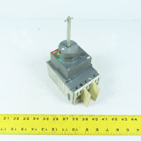 ABB SACE Tmax T2H 3-Pole 100A Panel Mount Circuit Breaker 480VAC