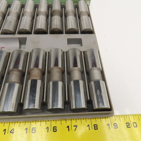 Deltrol Metric Pin Gauge Set 21.75-22.95mm Missing 22.35mm