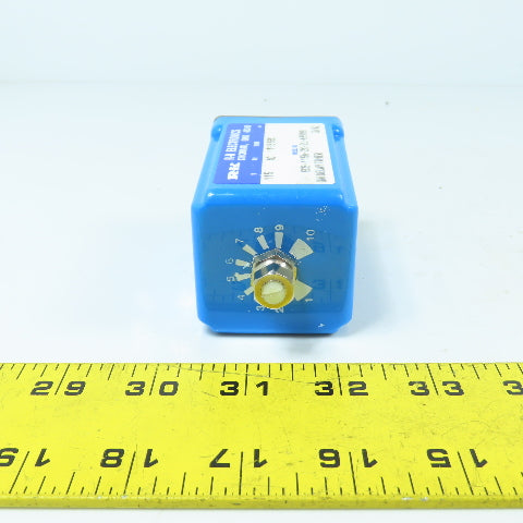 R-K Electronics ECB-115A-2X-2L-A3988 On Delay Timer Relay 115V .1-2 Sec 8-Pin