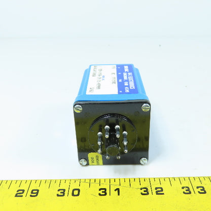 R-K Electronics ECB-115A-2X-2L-A3988 On Delay Timer Relay 115V .1-2 Sec 8-Pin