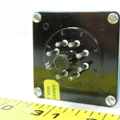 R-K Electronics ECB-115A-2X-2L-A3988 On Delay Timer Relay 115V .1-2 Sec 8-Pin