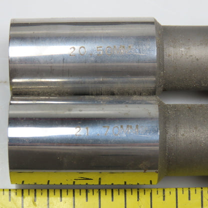 Deltrol Metric Pin Gauge Set 20.50mm-21.70mm Complete