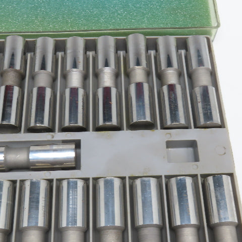 Deltrol Metric Pin Gauge Set 20.50mm-21.70mm Complete