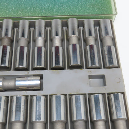 Deltrol Metric Pin Gauge Set 20.50mm-21.70mm Complete