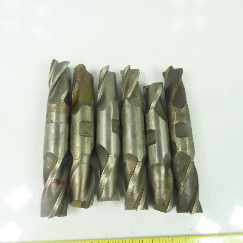 Weldon 1" 4-Flute Spiral Square Double Ended End Mill Lot Of 6
