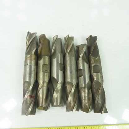 Weldon 1" 4-Flute Spiral Square Double Ended End Mill Lot Of 6