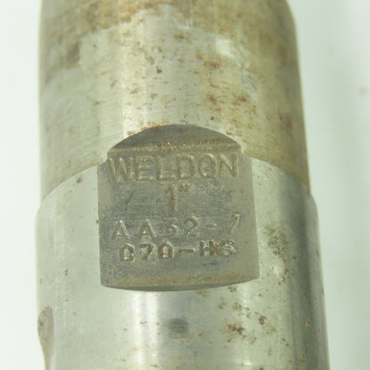Weldon 1" 4-Flute Spiral Square Double Ended End Mill Lot Of 6