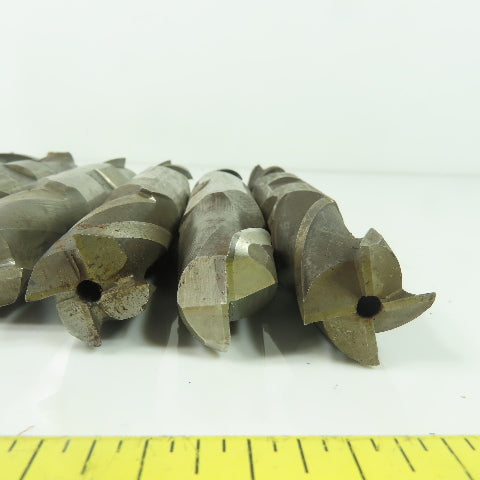 Weldon 1" 4-Flute Spiral Square Double Ended End Mill Lot Of 6