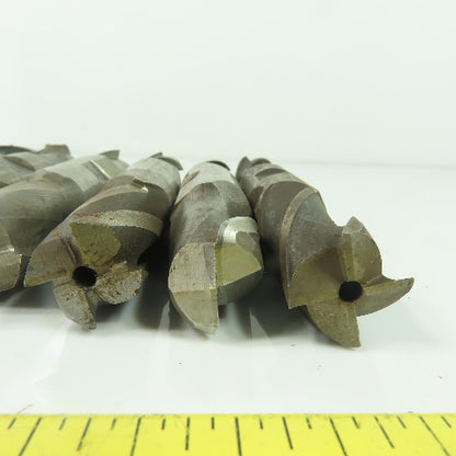 Weldon 1" 4-Flute Spiral Square Double Ended End Mill Lot Of 6