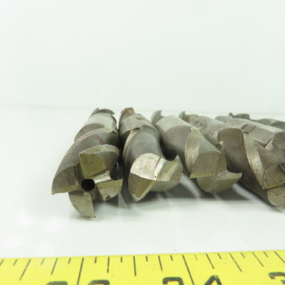 Weldon 1" 4-Flute Spiral Square Double Ended End Mill Lot Of 6