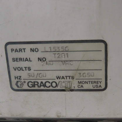 Graco/LTI L15356 Microprint Applicator Supply Unit 240VAC 50/60Hz 3650W