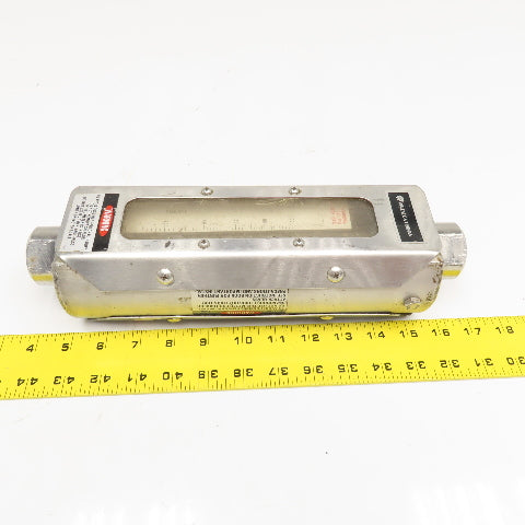 Wallace & Tiernan 5210B02112XXIC416SX Flow Meter 1" NPT 100% @ 10GPM H2O