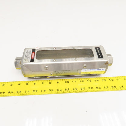 Wallace & Tiernan 5210B02112XXIC416SX Flow Meter 1" NPT 100% @ 10GPM H2O