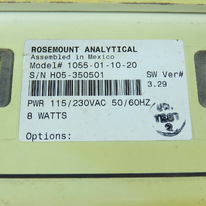 Rosemount Analytical 1055-01-10-20 Solu Comp II Analyzer Controller