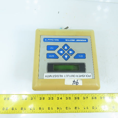 Rosemount Analytical 1055-01-10-20 Solu Comp II Analyzer Controller