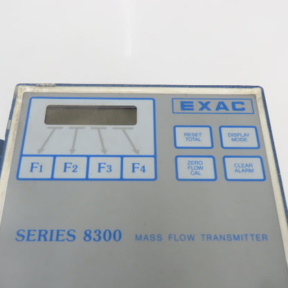 Exac Series 8300 Mass Flow Transmitter 115/230VAC 30VDC