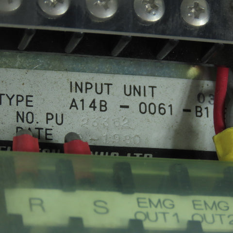 Fanuc A14B-0061-B103 Input Unit