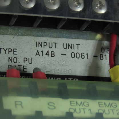 Fanuc A14B-0061-B103 Input Unit