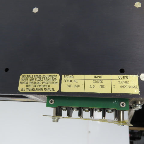 Kollmorgen BDS4A-203J-0001-105A2 BDS4 Servo Drive Unit 310VDC Input 230VAC Out