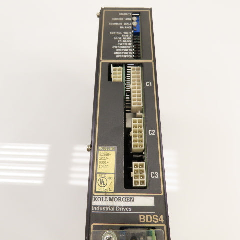 Kollmorgen BDS4A-203J-0001-105A2 BDS4 Servo Drive Unit 310VDC Input 230VAC Out