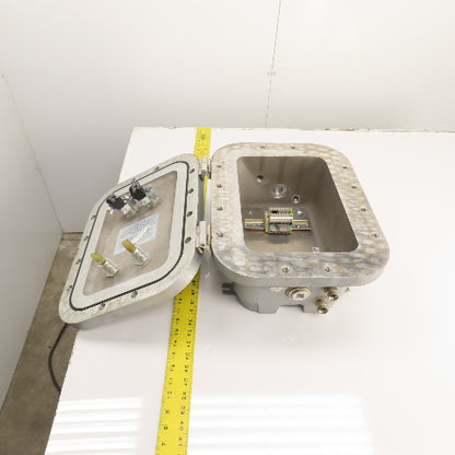 Killark EXB-8126N34 Quantum 8x12x 6" Hazardous Explosion & Flame Proof Enclosure