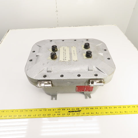 Killark EXB-8126N34 Quantum 8x12x 6" Hazardous Explosion & Flame Proof Enclosure
