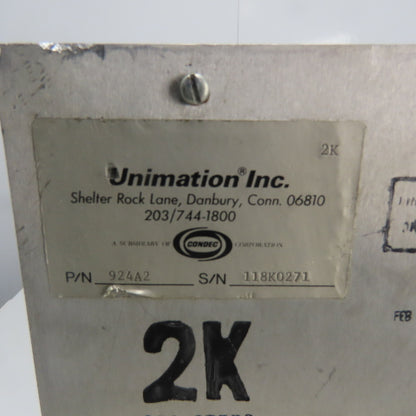 Unimation Inc. 942A2 Control Module