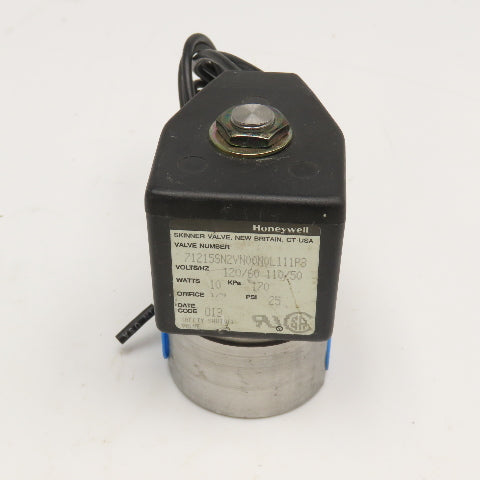 Honeywell 71215SN2VN00N0L111P3 1/4" NPT Solenoid Valve 110/120V AC 60Hz