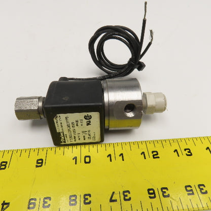 Parker 71335SN1GVKJN0L111P3 1/8" NPT Solenoid Valve 110/120V AC 60Hz