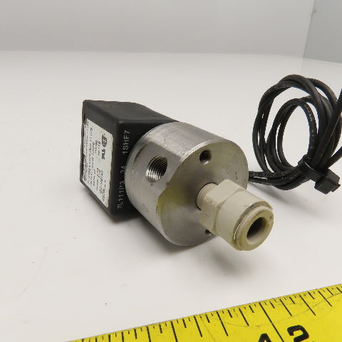 Parker 71335SN1GVKJN0L111P3 1/8" NPT Solenoid Valve 110/120V AC 60Hz
