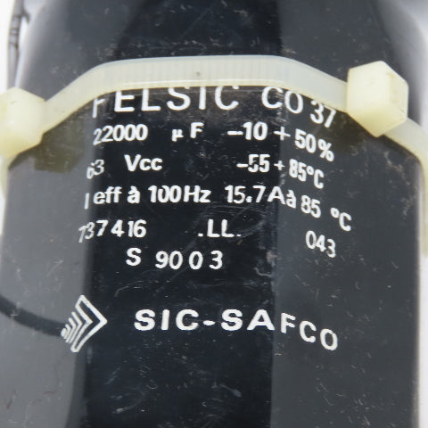 Felsic C037 737416 Electrolytic Capacitor 63Vcc 22000uF