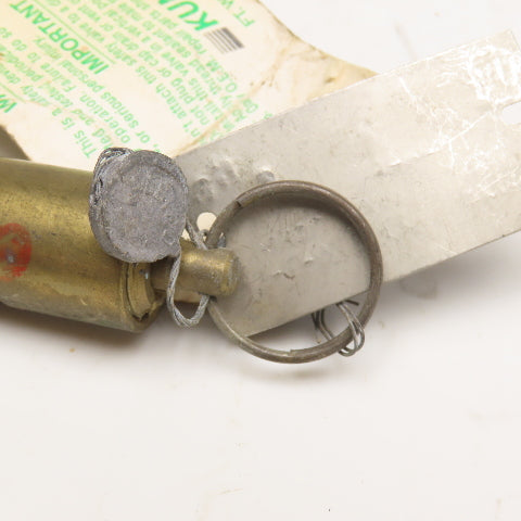 Kunkle 548 A 1/4" NPT Pressure Relief Pop Off Valve 60PSI Set NOS