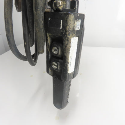CM Model F 1/2 Ton 1000LBS Electric Chain Hoist 15' Lift 16FPM 3Ph 220/440V