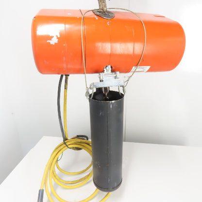 CM Model L 1 Ton 2000LB Electric Chain Hoist 20' Lift 16FPM 3PH 240/480V 1HP