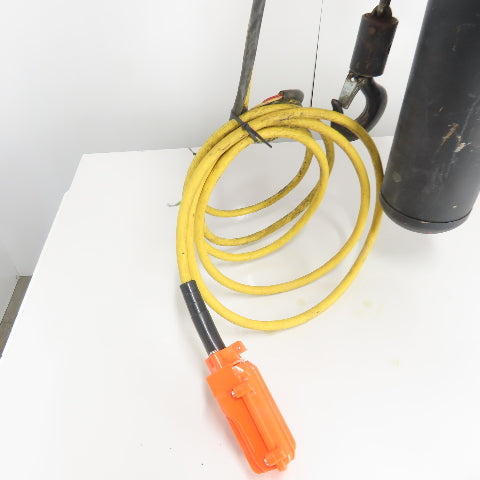 CM Model L 1 Ton 2000LB Electric Chain Hoist 20' Lift 16FPM 3PH 240/480V 1HP