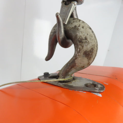 CM Model L 1 Ton 2000LB Electric Chain Hoist 20' Lift 16FPM 3PH 240/480V 1HP