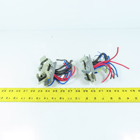 Harting PC-GF20 42-Pin Hole Female Receptacle & Housing Lot Of 2