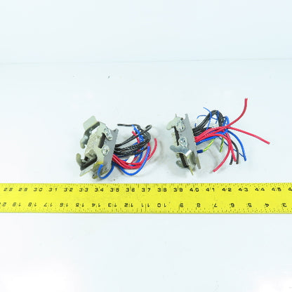 Harting PC-GF20 42-Pin Hole Female Receptacle & Housing Lot Of 2