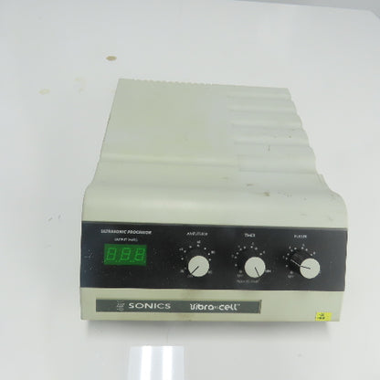 Sonics & Materials Model VC 130 Low Volume Ultrasonic Processor 230V 130W