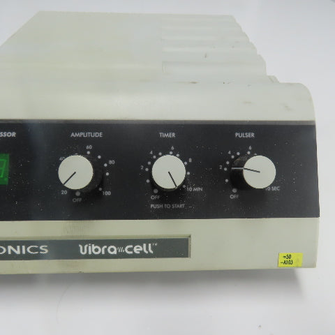 Sonics & Materials Model VC 130 Low Volume Ultrasonic Processor 230V 130W