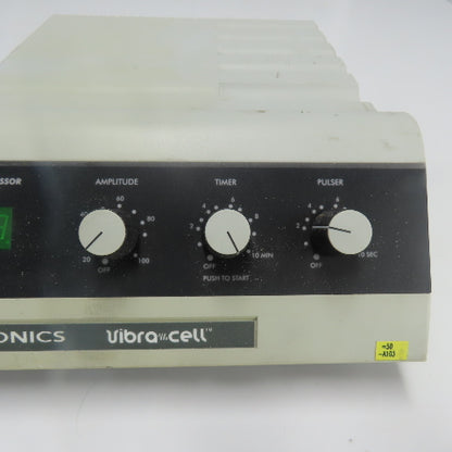Sonics & Materials Model VC 130 Low Volume Ultrasonic Processor 230V 130W