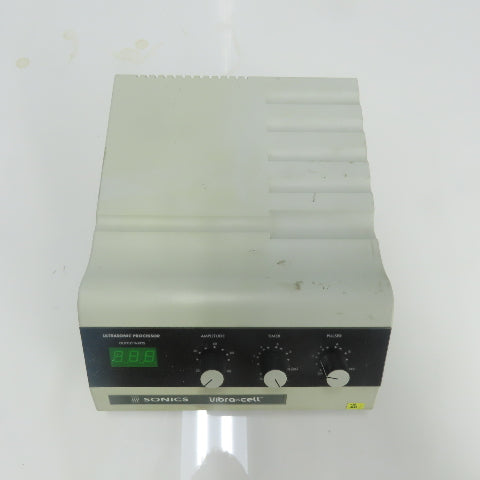 Sonics & Materials Model VC 130 Low Volume Ultrasonic Processor 230V 130W