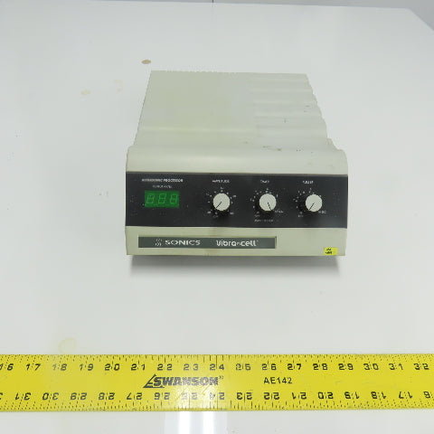 Sonics & Materials Model VC 130 Low Volume Ultrasonic Processor 230V 130W